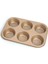 Adet 6 Delik Kare Kek Kalıbı Muffin Tepsisi Kek Kalıbı Muffin Kalıbı Karbon Çelik Fırın Tepsisi Yapışmaz Bakeware Bisküvi Tavası (Yurt Dışından) 4