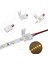 50 Adet LED Bant Konektörü 2pin LED Şerit Aksesuarları Konnektörleri 10MM 2835 3528 5050 5730 5630 Smd LED Şerit (Yurt Dışından) 2
