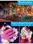 200LED Güneş Peri Dize Işıklar Açık, 20M Ekstra Uzun IP65 Su Geçirmez 8 Modu LED Güneş Noel Peri Işık Çok Renkli (Yurt Dışından) 4