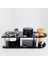 51 mm Siyah Dış Müdahale Stili Kahve Filtresi Dış Müdahale Tutacağı Espresso Dağıtıcı Mat Taban Rafı Barista Araçları Aksesuarları Çok Fonksiyonlu Amper Standı (Yurt Dışından) 5