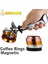 Siyah Stil 58 mm 58MM Paslanmaz Çelik Akıllı Dozaj Halkası Bira Kase Manyetik Kahve Tozu Espresso Barista Huni Portafilter (Yurt Dışından) 5