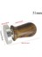 Kahverengi Taba 51MM Stili Paslanmaz Çelik Kahve Sabotaj Tabanı Şeffaf Gövde Barista Espresso Kahve Presi Kahve Tozu Çekiç (Yurt Dışından) 1