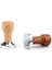 Kırmızı Gül Ağacı Tarzı 53 mm M Kahve Sabotaj Ahşap Saplı Basın Düz Taban Espresso Makinesi Öğütücü Toz Çekiç Bira Kase Kahve Barista Çok (Yurt Dışından) 3
