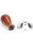 Kırmızı Gül Ağacı Tarzı 53 mm M Kahve Sabotaj Ahşap Saplı Basın Düz Taban Espresso Makinesi Öğütücü Toz Çekiç Bira Kase Kahve Barista Çok (Yurt Dışından) 5