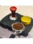 Siyah 12.5X14CM Stili Kaymaz Kahve Sabotaj Matı Espresso Pad Kahve Sıkıştırma Tutucu Sabotaj Kauçuk Köşe Ped Silikon Kahve Gereçleri Sıkıştırma Matı (Yurt Dışından) 2