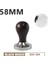 Blackwood 58MM Stili .3 mm Kahve Sabotaj Paslanmaz Çelik Kahve Tozu Çekiç Kolu Düz Taban Espresso Kahve Aksesuarları Barista (Yurt Dışından) 1