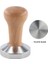 Flate Taban A Stili 51MM Kahve Sabotaj Ahşap Saplı Barista Espresso Makinesi Öğütücü El Yapımı Kahve Tozu Çekiç Kalibre Edilmiş Basınç Sabotaj (Yurt Dışından) 1