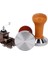 Flate Taban A Stili 51MM Kahve Sabotaj Ahşap Saplı Barista Espresso Makinesi Öğütücü El Yapımı Kahve Tozu Çekiç Kalibre Edilmiş Basınç Sabotaj (Yurt Dışından) 4