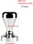 Alüminyum 51MM2 Inç Stili Iyounice Kahve Sabotaj Espresso Sabotaj mm Alüminyum Alaşımlı Kahve Mat Paslanmaz Çelik Kahve Çekme Çiçek Fincan (Yurt Dışından) 1