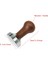 Kırmızı 58MM Tarzı Gıda Sınıfı mm Espresso Kahve Sabotaj Kahve Çekme Fincan Basın Düz Taban Barista Aksesuarları (Yurt Dışından) 3