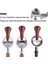58MM 2 Bardak Sepeti Stili Kahve Sabotaj Düz Tamper Tabanı Barista Espresso Presi, Silikon Mat Dozaj Halkası Toz Bardağı (Yurt Dışından) 3