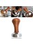 51 mm Tarzı Kahve Sabotaj Tozu Çekiç Barista Espresso Düz Tamper Presleme Ahşap Saplı Kahve Distribütörü Alüminyum (Yurt Dışından) 3