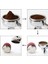 Siyah 3AÇILI Dış Müdahale Stili 53 mm Espresso Paslanmaz Çelik mm Kahve Dağıtıcı Düzleştirici Alet Üç Açılı Eğimli Macaron Kahve Sabotaj (Yurt Dışından) 5