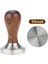 Dalbergia Iplik Stili 53 mm Espress Kahve Tamper, Paslanmaz Çelik Düz ve Dalgalı Taban (Yurt Dışından) 1