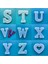 N Tarzı L018DIY Parlak Yeniden Inç Büyük Standart Harf Alfabe Kalıbı A-Z Dev Harfler Silikon Kalıplar (Yurt Dışından) 2