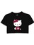 EZ Design Hello Kitty Baskılı Crop Tshirt 1