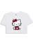 Hello Kitty Baskılı Crop Tshirt 1