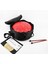 JTN-1213 12 Inç 13 Ses Ton Çelik Handpan Tongue Drum Davulu - Kırmızı 1