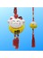 Feng Shui Maneki Neko Şans Kedisi Sarı No.4 5