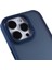 iPhone15 Pro Max Telefon Kılıfı Pc+Tpu Metal Lens Çerçeve-Karanlık Mavi ile Şok Geçirmez Koruyucu Kapak (Yurt Dışından) 5