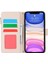 iPhone11 Kart Yuvaları Için Cep Telefonu Kasası Pu Deri Kapak Fermuarlı Cep-Beyaz ile (Yurt Dışından) 3