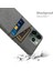 iPhone15 Pro Hard Pc+Bez Koruyucu Telefon Kılıfı Ikili Kart Tutucu Grey (Yurt Dışından) 4