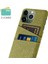 iPhone15 Pro Max Hard Pc+Kumaş Anti-Çizelge Anti-Cratch Telefon Kapağı Sarı (Yurt Dışından) 2