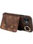iPhone11 Pu Deri+Tpu Kart Tutucu Kapak Yüzüğü Kickstand Şok Geçirmez Telefon Vaka-Brown (Yurt Dışından) 3