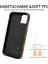 iPhone11 Pu Deri+Tpu Kart Tutucu Kapak Yüzüğü Kickstand Şok Geçirmez Telefon Vaka-Brown (Yurt Dışından) 5