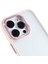 iPhone15 Pro Pc+Tpu Telefon Kılıfı Metal Lens Çerçevesi Çizelge Anti-Cratch Kapak Pembe (Yurt Dışından) 5