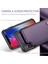 iPhoneX/xs Case 4 Kart Yuvaları Için Litchi Doku Kickstand Telefon Kapak-Mor (Yurt Dışından) 5