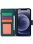 iPhone12 Mini 5.4 Inç Telefon Kapağı Manyetik Toka Pu Deri Cüzdan Kabuk Mavisi Için (Yurt Dışından) 3