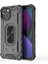 Apple iPhone13 6.1 Inç Kasa Ince Çizilmeye Dayanıklı Pc+Tpu Telefon Geri Kapak Black (Yurt Dışından) 1
