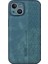 Apple iPhone15 Plus Önce Çizelge Anti Tele Tahkisi Baskılı Desen Pu Deri+Tpu Telefon Geri Kapak Yeşili (Yurt Dışından) 3