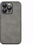 Apple iPhone14 Pro Kılıfları Için Kamera Koruma Pu Deri+Tpu Telefon Kapak-Grey (Yurt Dışından) 1