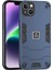 Apple iPhone14 Plus Telefon Kasası Koruyucu Sağlam Pc+Tpu Arka Kapak-Navy Mavi (Yurt Dışından) 1