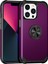 Apple iPhone13 Pro Max Back Cover Finger Ring Tutucu Pc+Tpu Telefon Koruyucu Case-Dark Mor (Yurt Dışından) 2