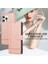 Apple iPhone12 Pro Max Cep Telefon Kılıfı Pu Deri Stand Kapağı Ayna Rose Altın (Yurt Dışından) 5