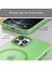 Apple iPhone12 Pro 6.1 Inç/12 6.1 Inç Yarı Saydam Mat Kapak Tpu+Pc Telefon Kılıfı Magsafe-Green ile Uyumlu (Yurt Dışından) 4