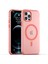 Apple iPhone12 Pro 6.1 Inç/12 6.1 Inç Yarı Saydam Mat Kapak Tpu+Pc Telefon Kılıfı Magsafe-Red ile Uyumlu (Yurt Dışından) 1