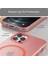 Apple iPhone12 Pro 6.1 Inç/12 6.1 Inç Yarı Saydam Mat Kapak Tpu+Pc Telefon Kılıfı Magsafe-Red ile Uyumlu (Yurt Dışından) 4