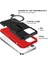 Apple iPhone14 Pro Max Case Lens Koruma Kickstand Manyetik Telefon Kapak-Red/siyah Için (Yurt Dışından) 4