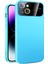 Apple iPhone14 Plus Case Shockproof Pc+Tpu Telefon Kapağı Cam Lens Film-Sky Blue ile (Yurt Dışından) 1