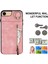 Apple iPhoneSe (2022)/SE (2020)/7/8 Cep Telefonu Kasası Rfıd Engelleme Retro Pu+Tpu Kapak Pembe (Yurt Dışından) 4