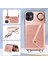 Apple iPhone11 Kart Çantası Için Ring Kickstand Kapağı Litchi Doku Deri+Tpu Telefon Kılıfı Omuz Kayışı Rose Altın (Yurt Dışından) 5