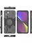 Apple iPhone14 Pc+Tpu Telefon Kasası Yüzüğü Kickstand Koruyucu Kapak-Siyah (Yurt Dışından) 5