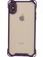 Apple iPhoneX/xs 5.8 Inç Cep Telefonu Kasası Çizik Dirençli Tpu+Akrilik Kapak (Büyük Arka Lens Deliği) -Transparent Mor Için (Yurt Dışından) 1