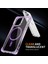Apple iPhone13 Pro 6.1 Inç Kasa Tpu+Akrilik Büyük Arka Lens Deliği Kapağı Magsafe-Tasarlamalı Mor ile Uyumlu Ysm Takviyeli Köşeler Serisi (Yurt Dışından) 2