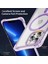 Apple iPhone13 Pro 6.1 Inç Kasa Tpu+Akrilik Büyük Arka Lens Deliği Kapağı Magsafe-Tasarlamalı Mor ile Uyumlu Ysm Takviyeli Köşeler Serisi (Yurt Dışından) 5