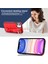 Apple iPhone12 Mini Pu Deri+Tpu Cep Telefon Kılıfı Pileli Bilek Bant Kapak-Kırmızı (Yurt Dışından) 4